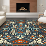 Vintage Geometric Charm(Blue)