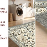 Ultra Soft Area Rug, Non Slip, Stain Resistant, Washable Area Rugs for Living Room, Bedroom, Transitional Cozy Animal Patterns(Beige)