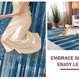 Dynamic Cross Woven Geometric Style(Blue)