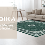 Elegant Geometric Motif(Green)