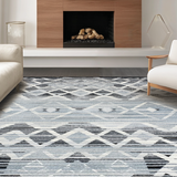 Sophisticated Abstract Diamond Composition(Gray)