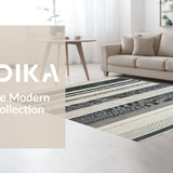 Dynamic Black and White Medallion Style(Black)