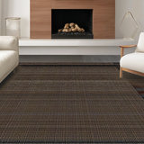 Ultra Soft Area Rug, Non Slip, Stain Resistant, Washable Area Rugs for Living Room, Bedroom, Luxe Grizzly Brown Textured Style(Brown)
