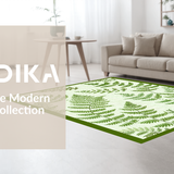 Chic Neutral Lattice Visual Harmony(Green)