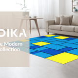 Engaging Pastel Alphabet and Shape Display(Blue)