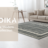 Artful Symmetrical Trellis Visual(Gray)