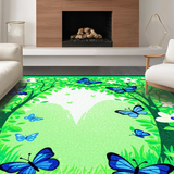 Chic Modern Butterfly Eclectic Vibe(Green)