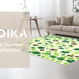 Sophisticated Textured Patterned Welcome(Green)