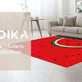 Cheerful Quirky Round Design(Red)