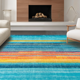 Joyful Multicolored Diamond Layout(Blue)