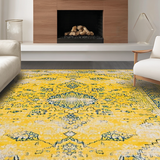 Elegant Ivory Geometric(Yellow)