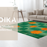 Lively Retro Shapes(Green)