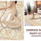 Classic Geometric Linear Artistry(Beige)