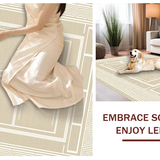 Elegant Textured Modern Motif(Beige)