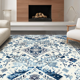 Modern Elegant Watercolor Swirl(Blue)