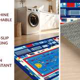 Dynamic Modern City Adventure Scene(Blue)