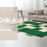 Contemporary Cozy Plaid Arrangement(Green)