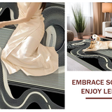 Elegant Black and Off White Aesthetic(Black)