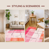 Chic Abstract Pink Gradient(Pink)