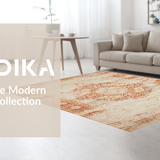 Contemporary Toned Trellis Visual(Beige)