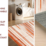 Ultra Soft Area Rug, Non Slip, Stain Resistant, Washable Area Rugs for Living Room, Bedroom, Distressed Soft Shag Pattern(Brown)