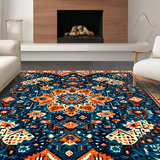 Cozy Retro Diamond Accent(Blue)