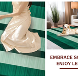 Chic Striped Coastal Vibe(Green)