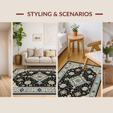 Timeless Striped Artful Composition(Black)