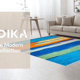 Eclectic Striped Color Fusion(Blue)