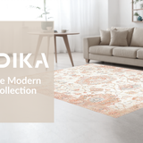 Contemporary Pastel Blooms(Ivory)