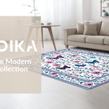 Charming Floral Butterfly Composition(White)