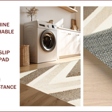 Ultra Soft Area Rug, Non Slip, Stain Resistant, Washable Area Rugs for Living Room, Bedroom, Ivory Beige High Traffic Bedroom Carpet(Beige)
