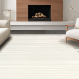 Ultra Soft Area Rug, Non Slip, Stain Resistant, Washable Area Rugs for Living Room, Bedroom, Serene Earth Tones Cozy Feel(Beige)