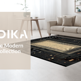 Ultra Soft Area Rug, Non Slip, Stain Resistant, Washable Area Rugs for Living Room, Bedroom, Luxurious Textured Faux Hide Element(Beige)