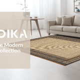 Ultra Soft Area Rug, Non Slip, Stain Resistant, Washable Area Rugs for Living Room, Bedroom, Vibrant Rustic Animal Print Design(Beige)