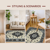 Luxurious Dark Light Contrast Motif(Beige)