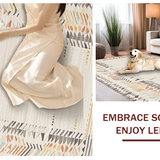 Artful Coastal Stripe Composition(Beige)