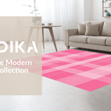 Lively Geometric Motif(Pink)