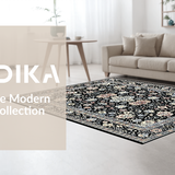 Sophisticated Vintage Diamond Layout(Black)