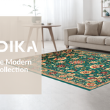 Charming Eclectic Floral Aesthetic(Green)