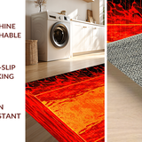 Lively Abstract Shapes Ensemble(Red)