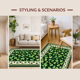 Festive Green Shamrock Decor(Green)