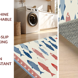 Modern Tiled with Ocean Vibes(Beige)
