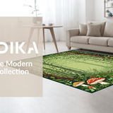 Cozy Vintage Flourish Elements(Green)