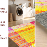 Dynamic Multi colored Circular Design(Red)