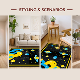 Joyful Cosmic Discovery Visuals(Black)