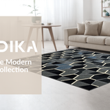 Elegant Geometric Lattice Design(Gray)