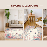 Tranquil Subtle Floral Design(Beige)