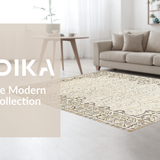 Contemporary Beige Waves(Beige)