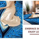 Chic Colorful Tiled Artwork(Blue)